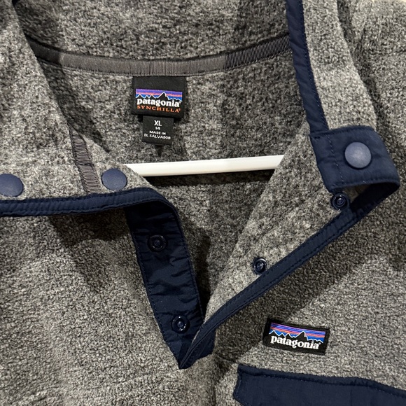 Patagonia Fleece Gray Kids - Picture 3 of 3